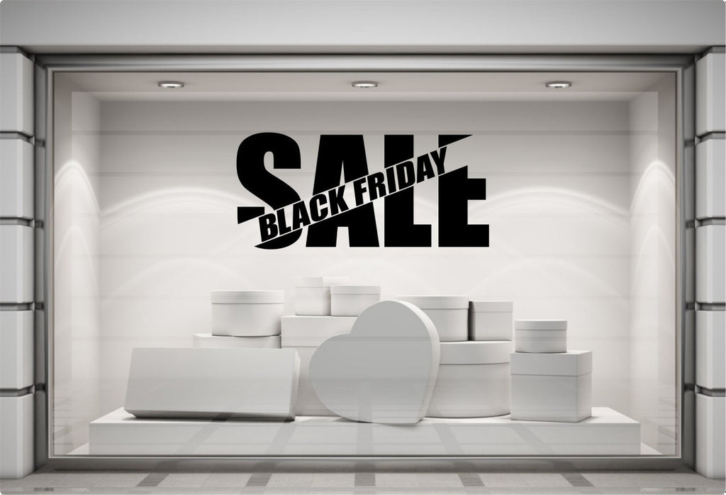 Black Friday Sale Shop Window Sticker product display image 5