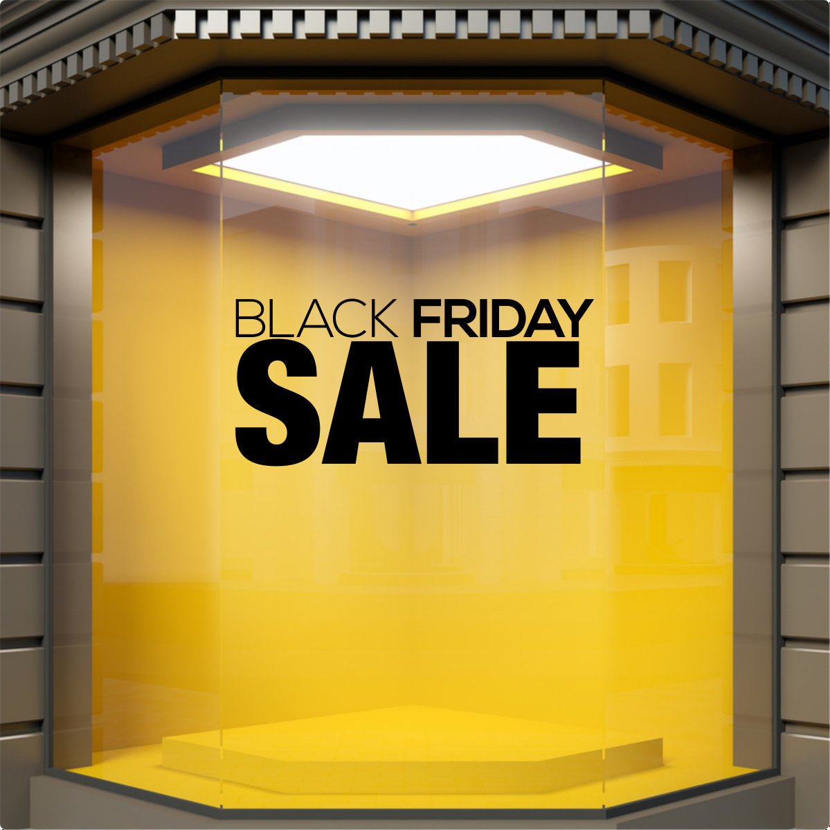 Black Friday Sale Shop Window Sticker product display image 2