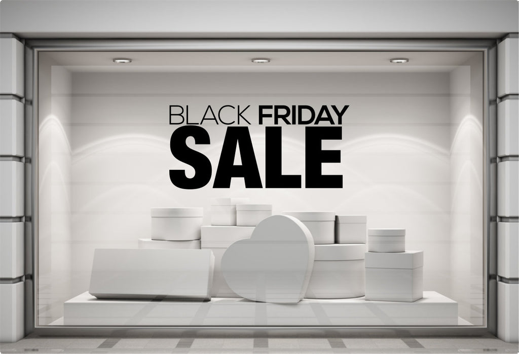 Black Friday Sale Shop Window Sticker product display image 4