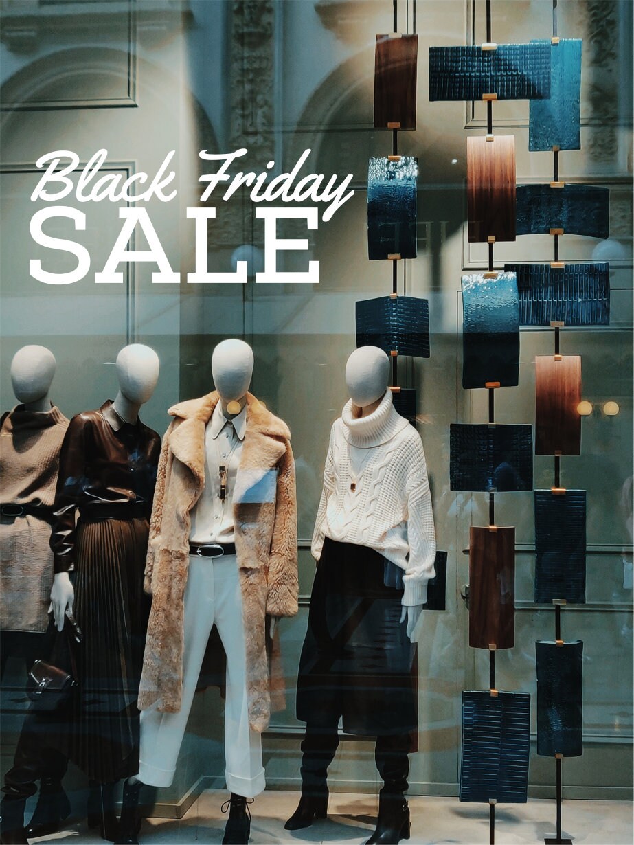 Black Friday Sale Shop Window Sticker product display image 3