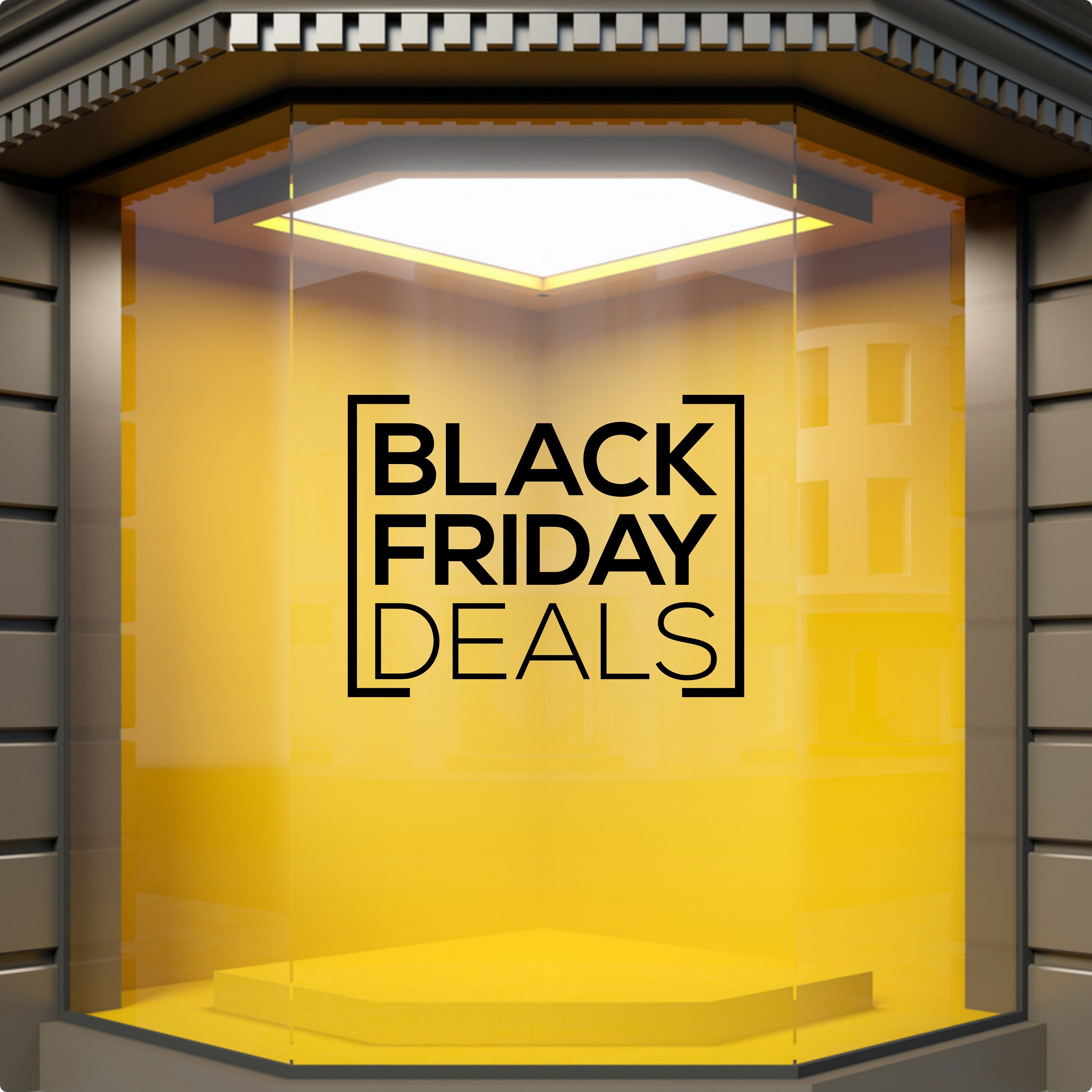 Black Friday Deals Shop Window Sticker product display image 2