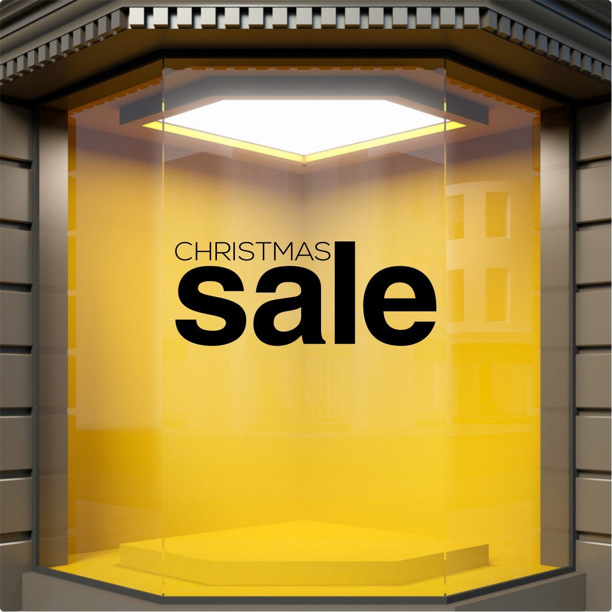 Christmas Sale Shop Window Sticker product display image 2