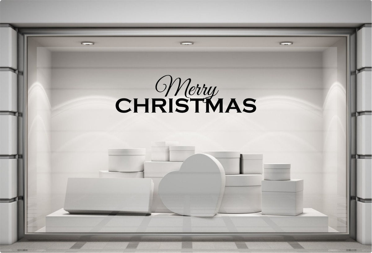 Merry Christmas Window Sticker product display image 5