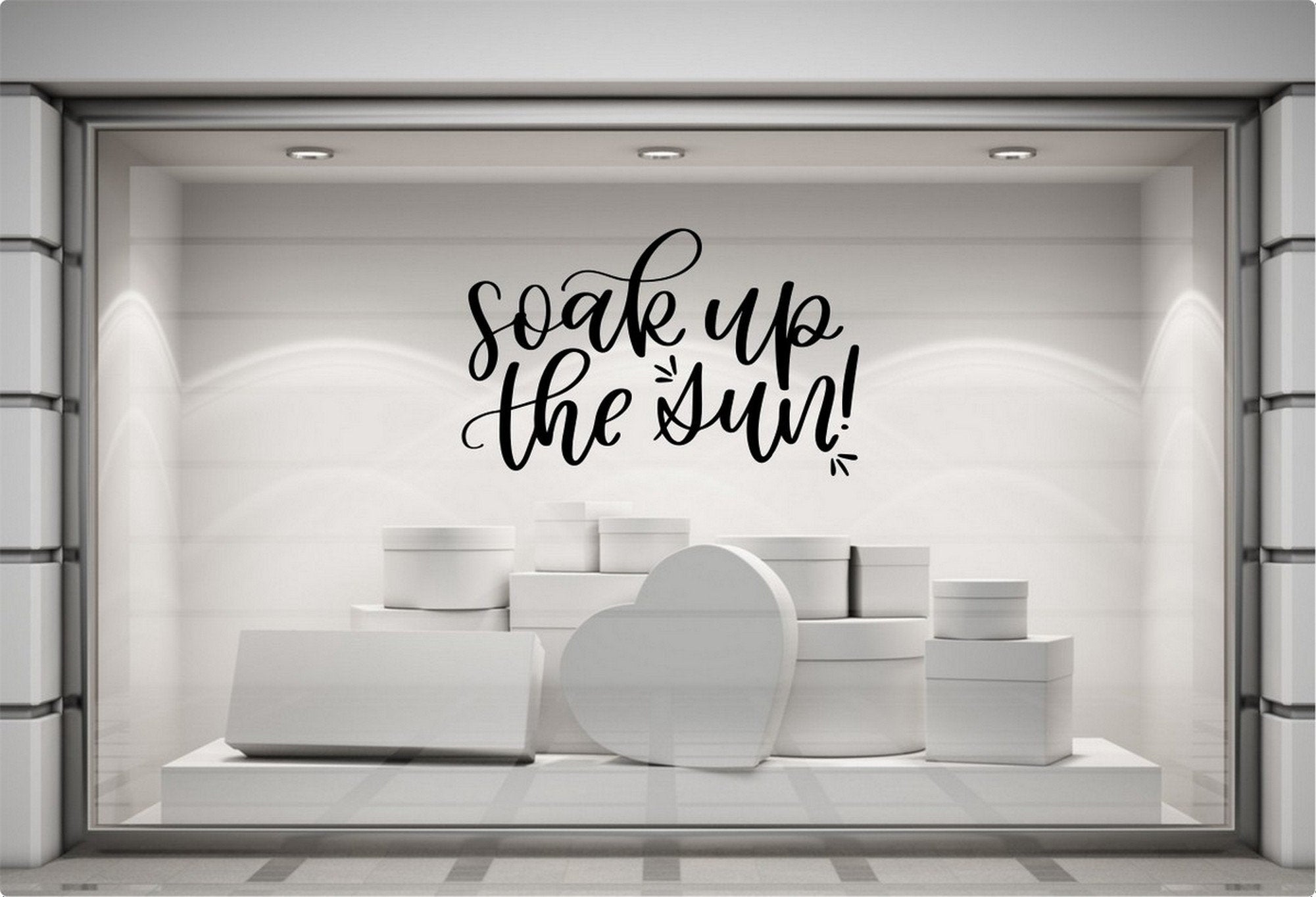 Summer shop window sticker product image