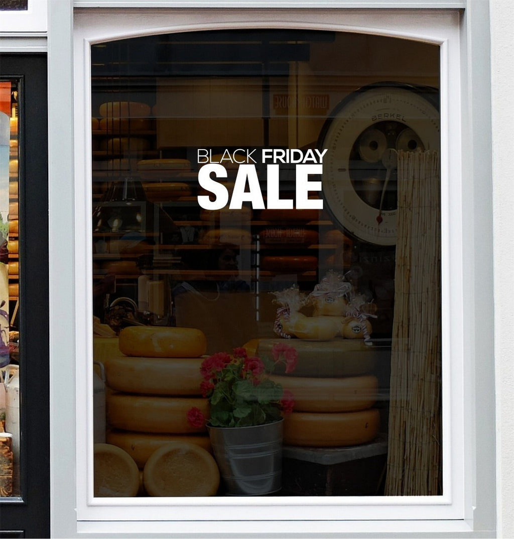 Black Friday Sale Shop Window Sticker product display image 6