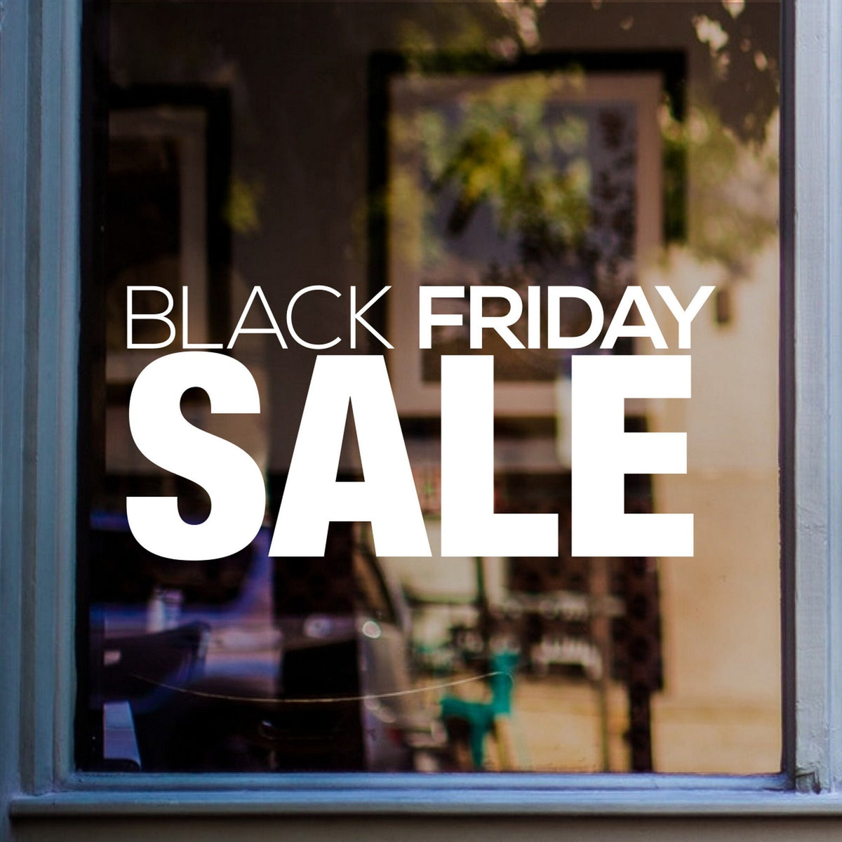 Black Friday Sale Shop Window Sticker product display image 7