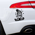 Snowboarding Voodoo Doll car sticker design 6 main product image