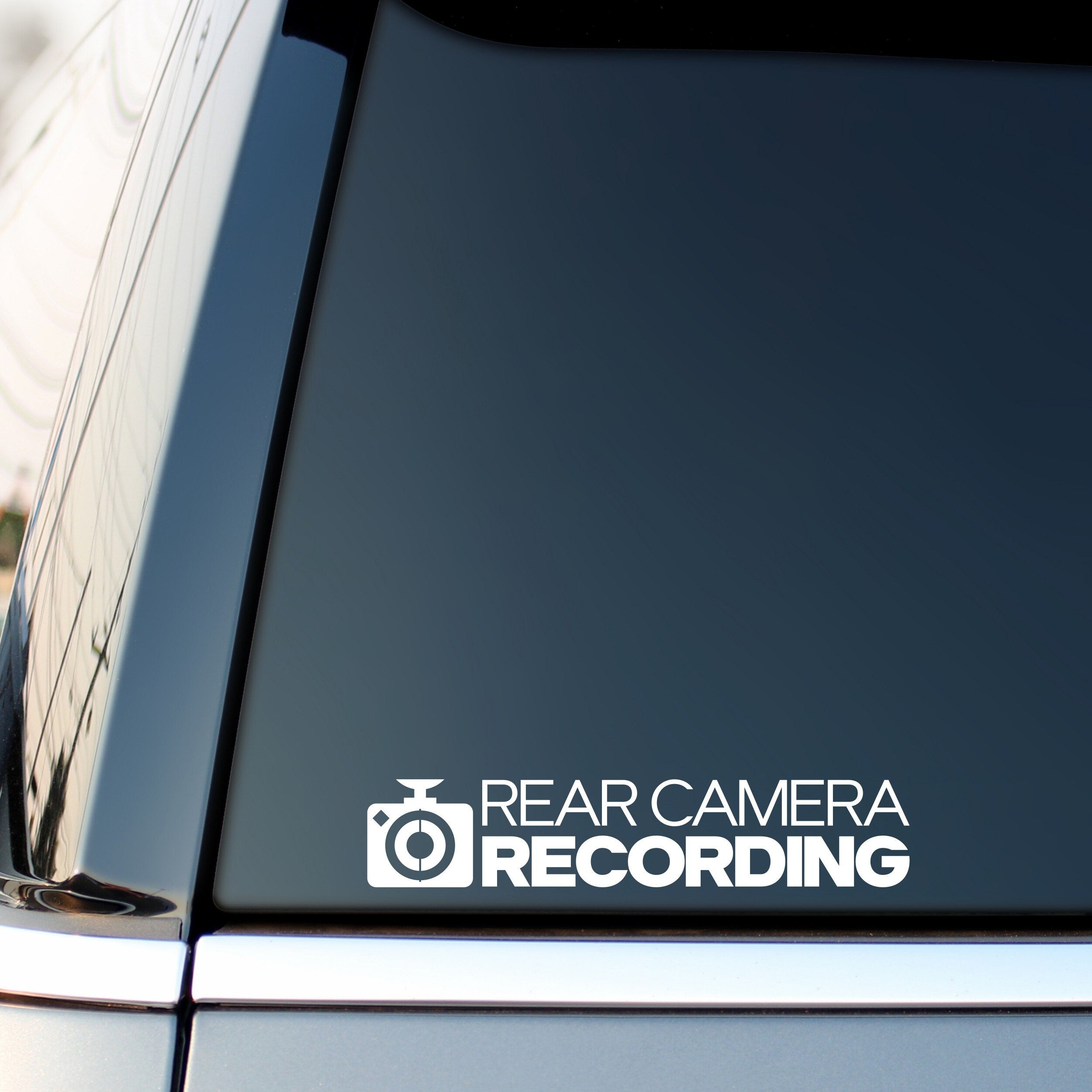Rear Camera Recording vinyl sticker alternate product image