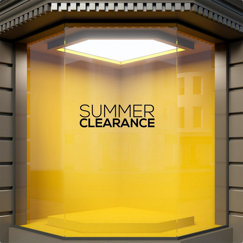 Summer Clearance Shop Window Sticker product image 6