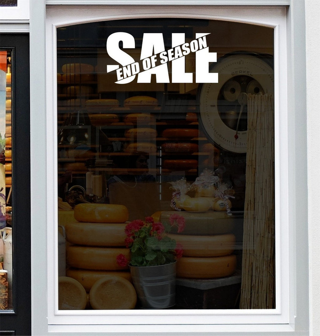 End of Season Sale Window Sticker product image 3
