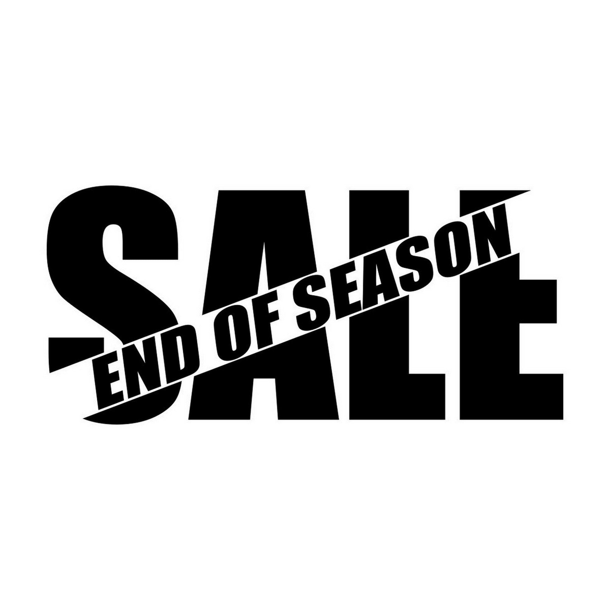 End of Season Sale Window Sticker product image 5