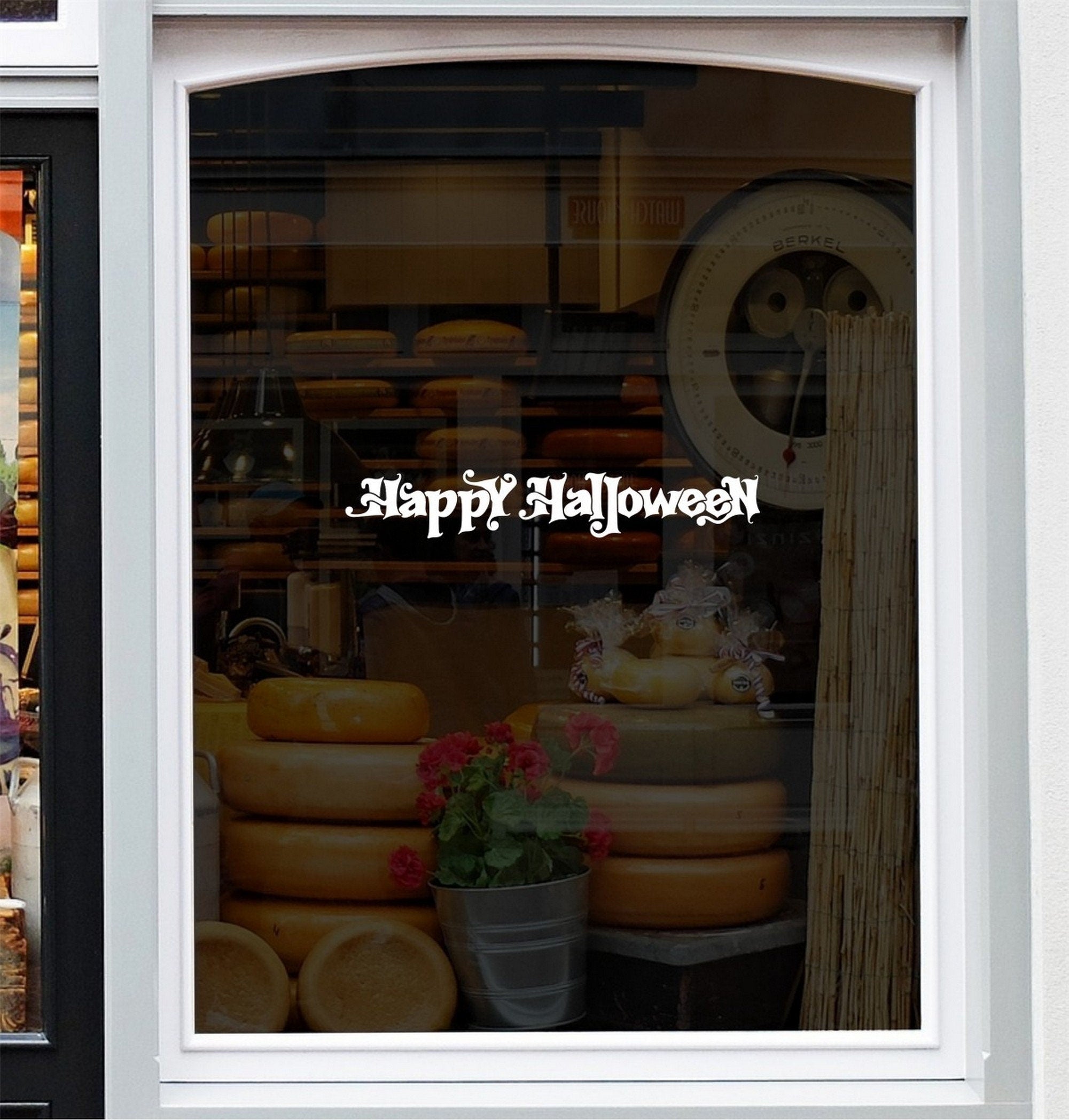 Happy Halloween Lettering Window Sticker product image 3