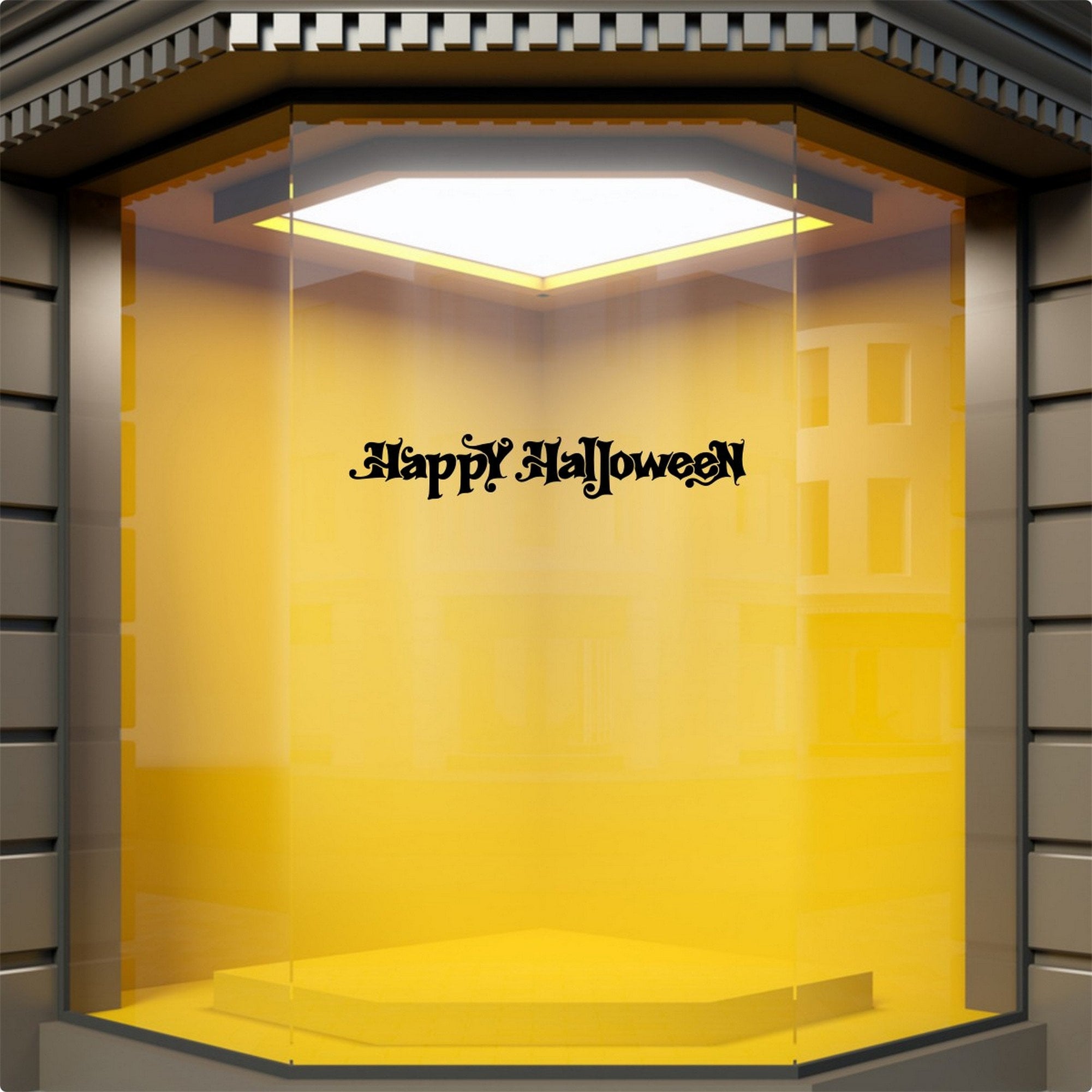 Happy Halloween Lettering Window Sticker product image 6