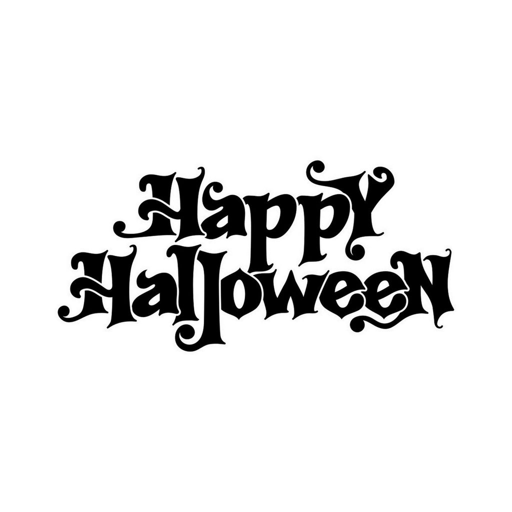 Happy Halloween Pumpkin Banner Window Sticker product image 4
