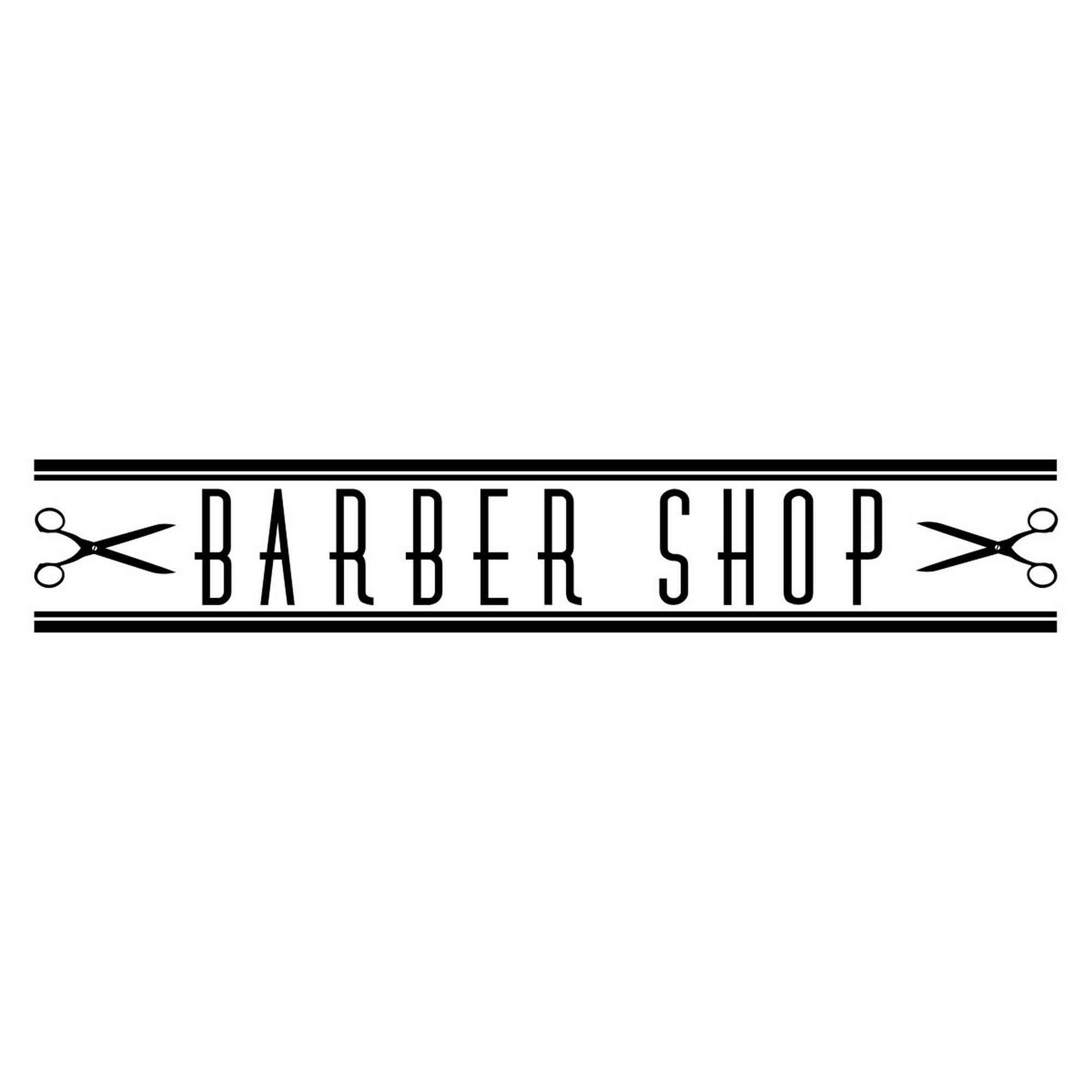 Modern Barber Shop Window Sticker product image 4