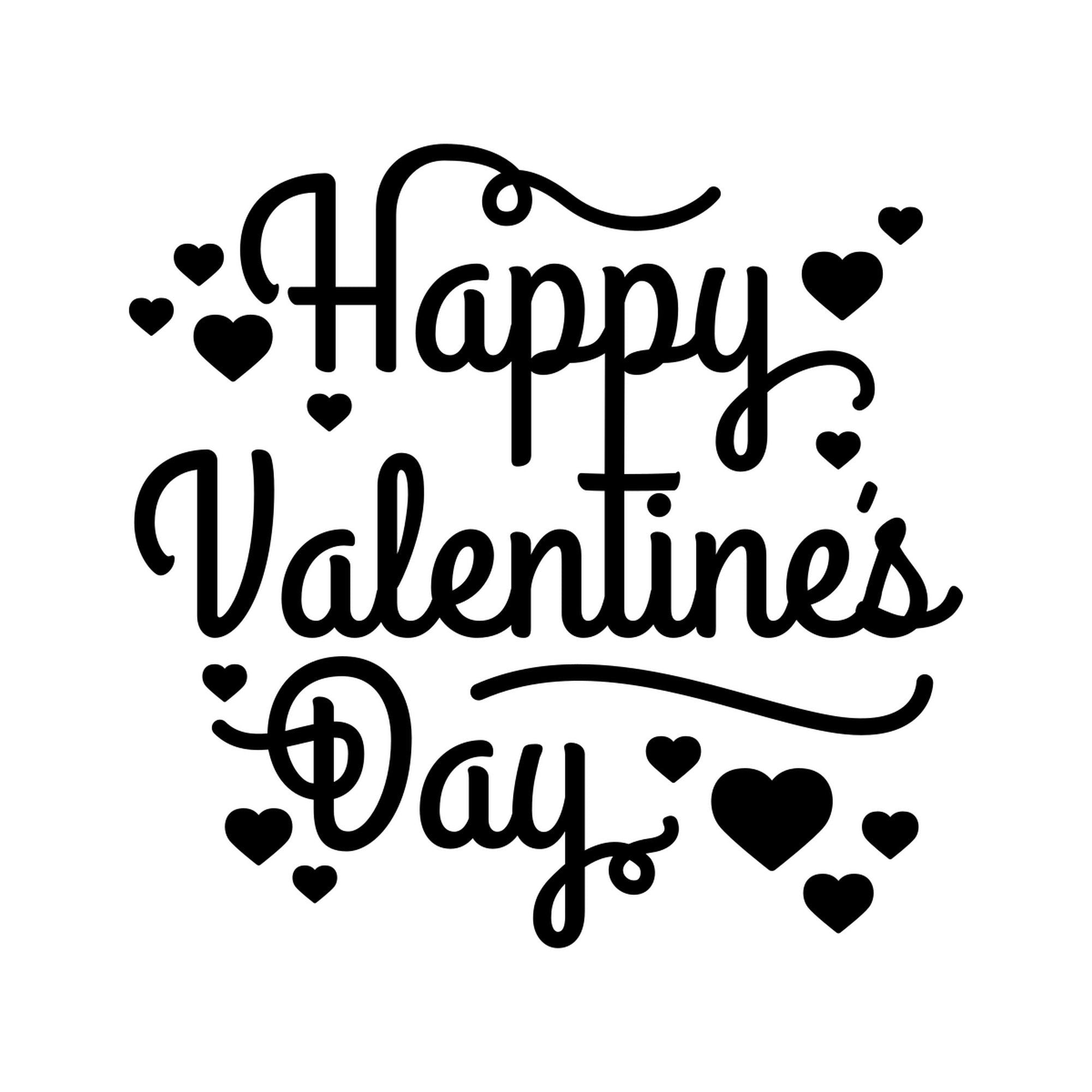 Happy Valentine’s Day Heart Window Sticker product image 5