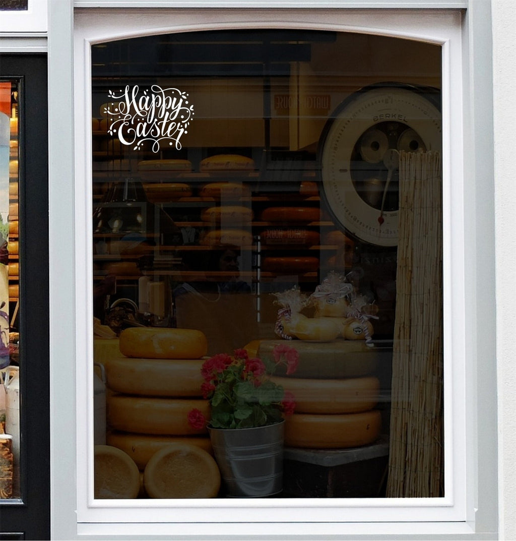 Happy Easter Shop Window Sticker example 4