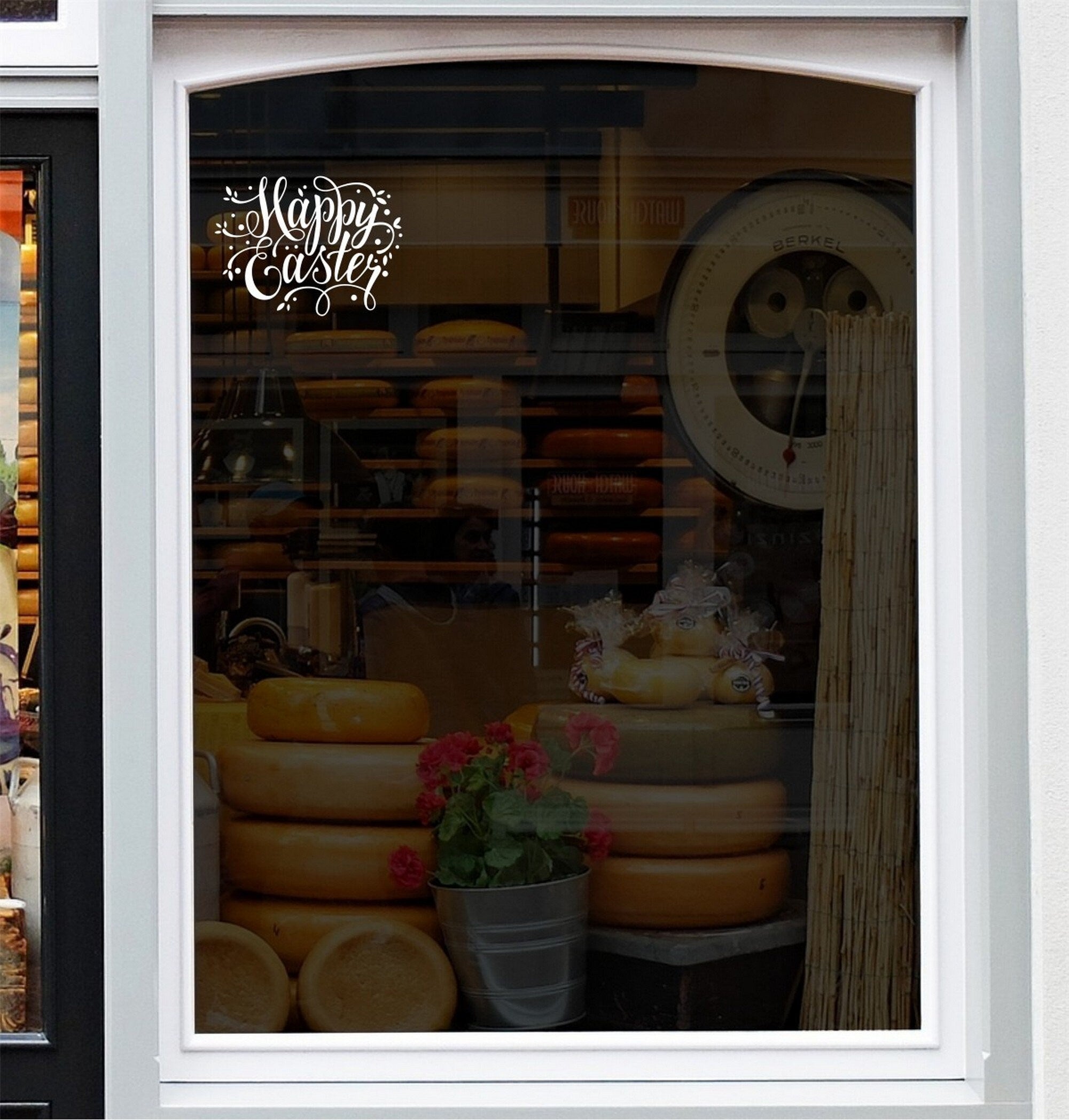 Happy Easter Shop Window Sticker example 4