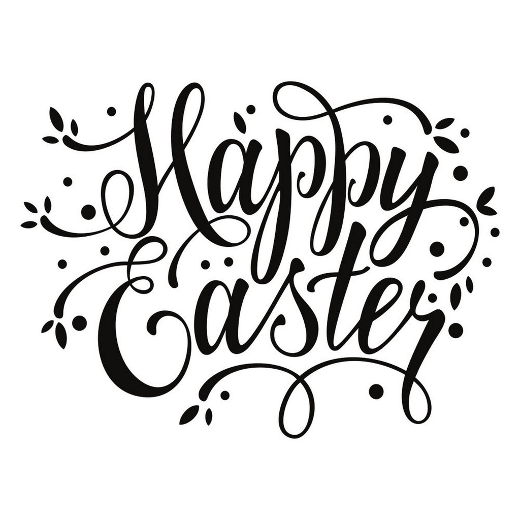 Happy Easter Shop Window Sticker example 5