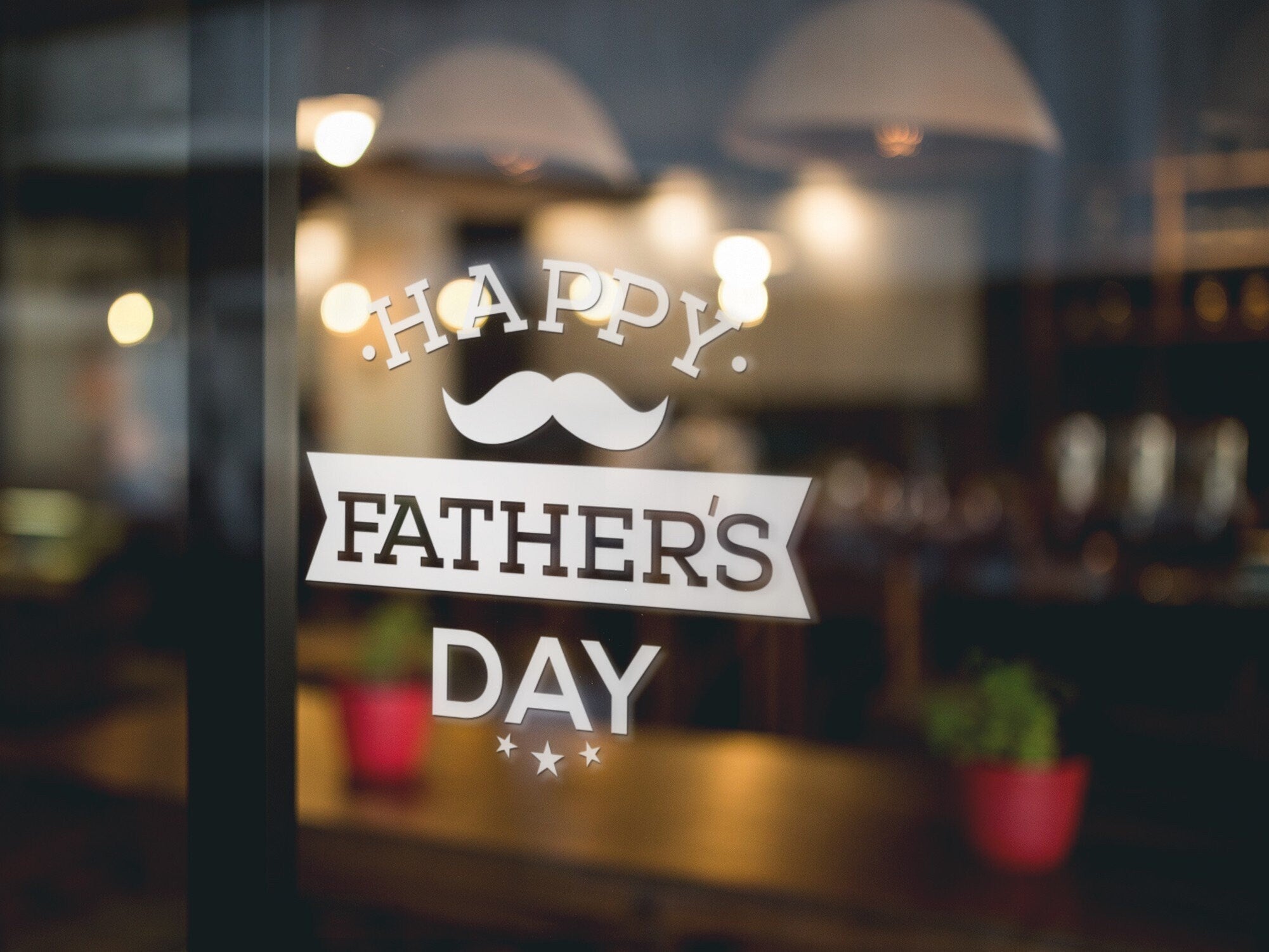 Happy Father’s Day Window Sticker product image 3