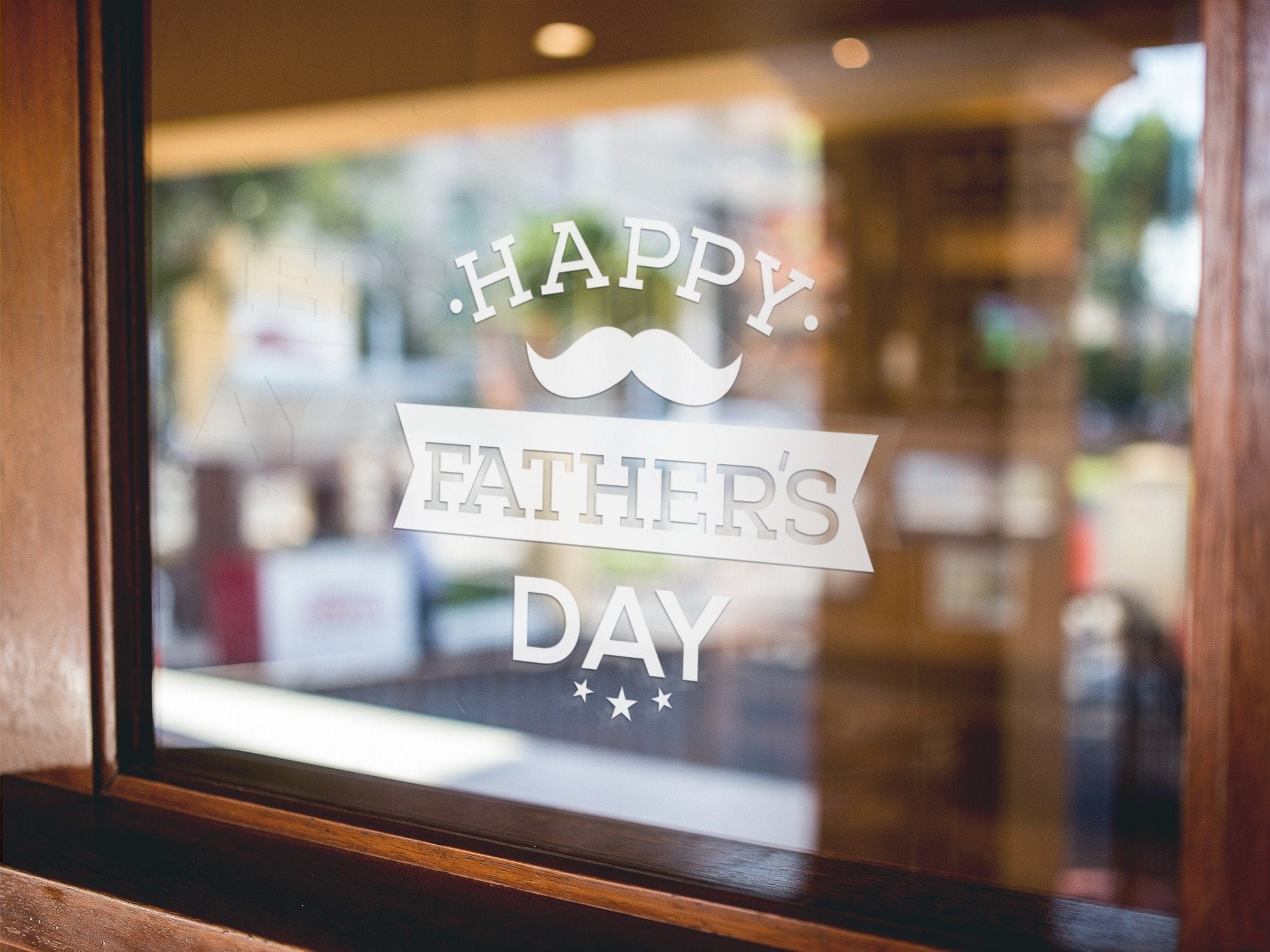 Happy Father’s Day Window Sticker product image 4