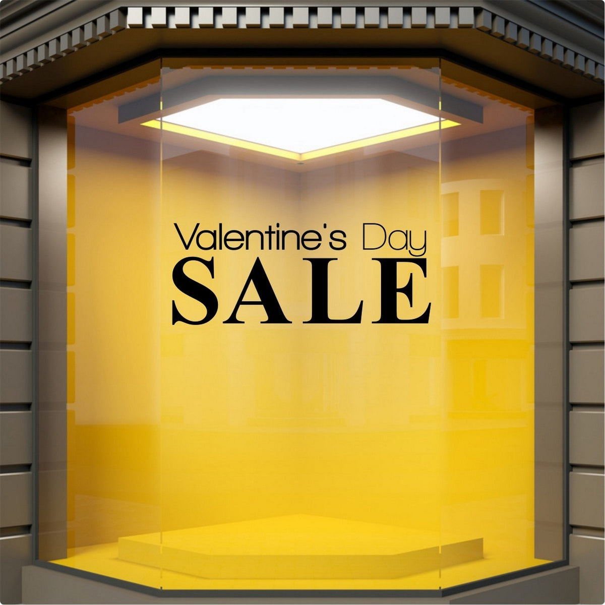 Valentine’s Day Sale Shop Window Sticker product image 4
