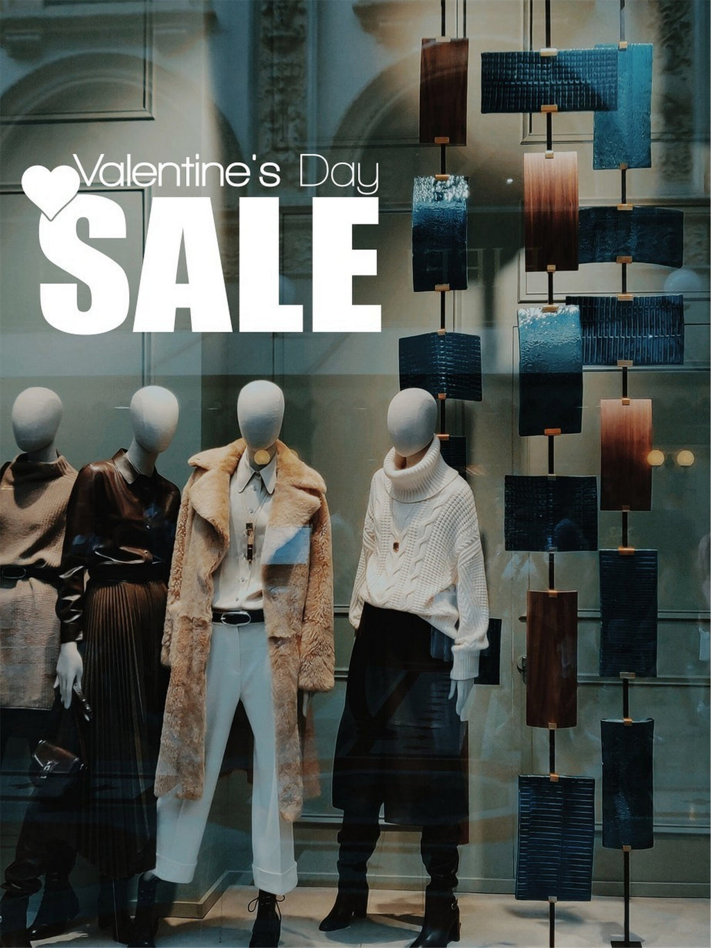 Valentine’s Day Sale Window Sticker product image 4