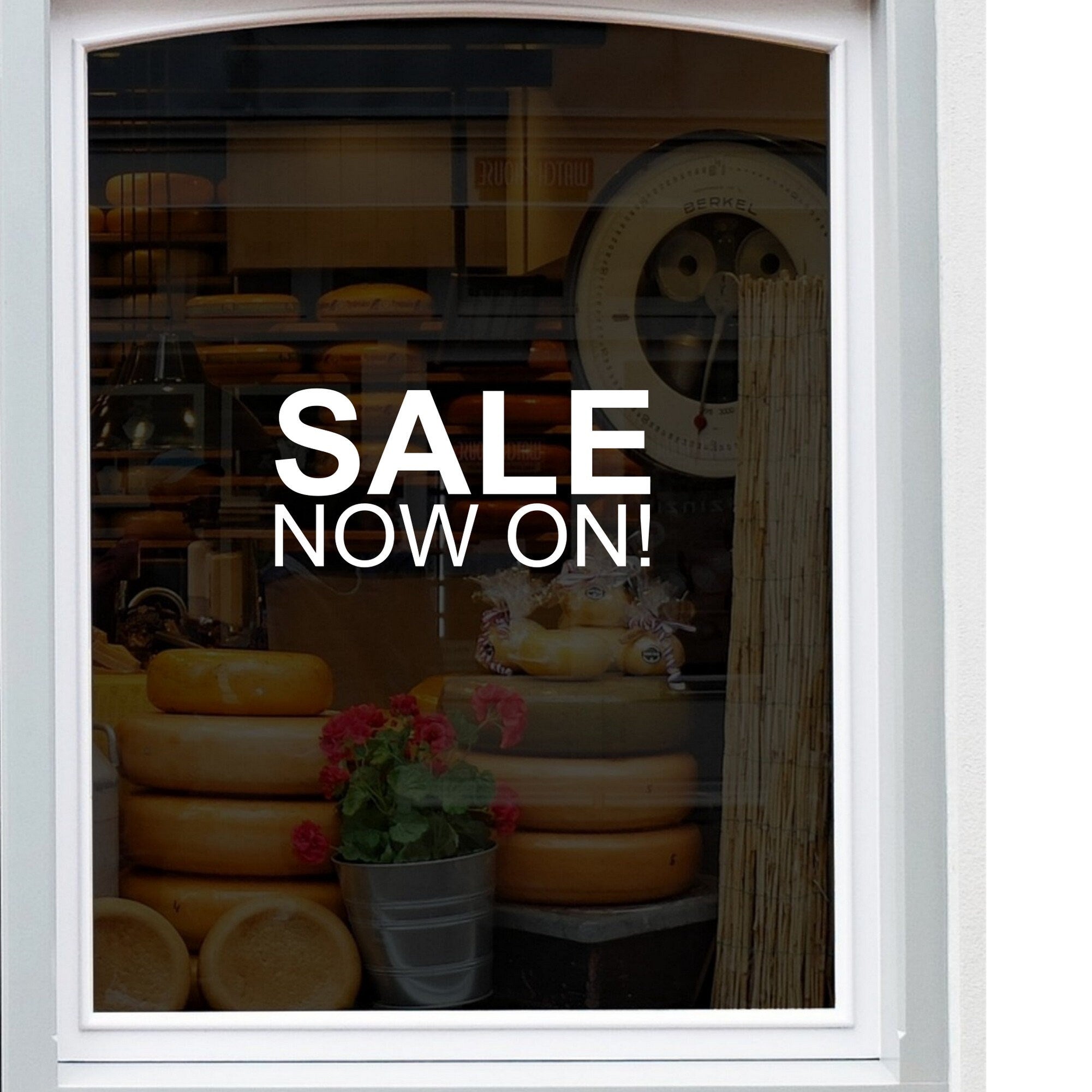 Sale Now On Shop Window Sticker product image 3