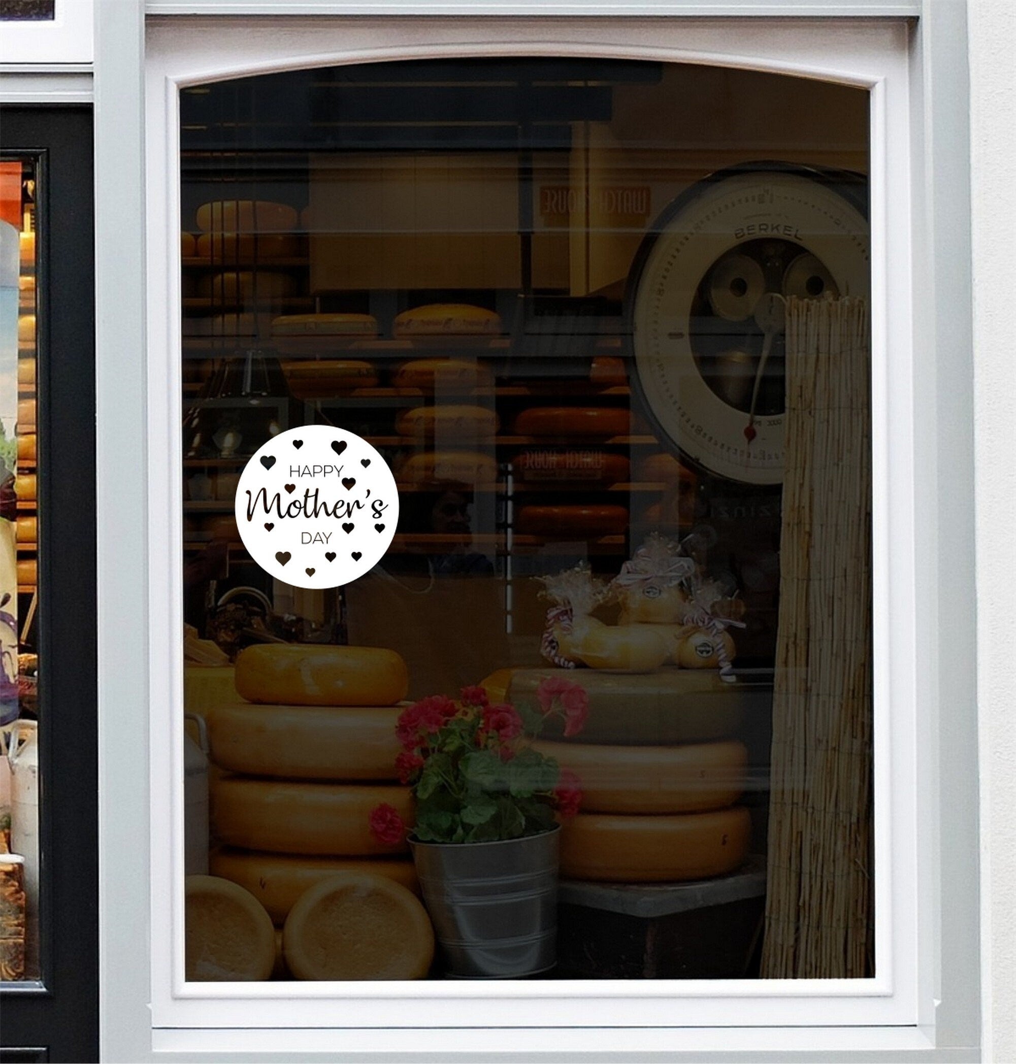Happy Mother’s Day Window Sticker – Seasonal Display example 3