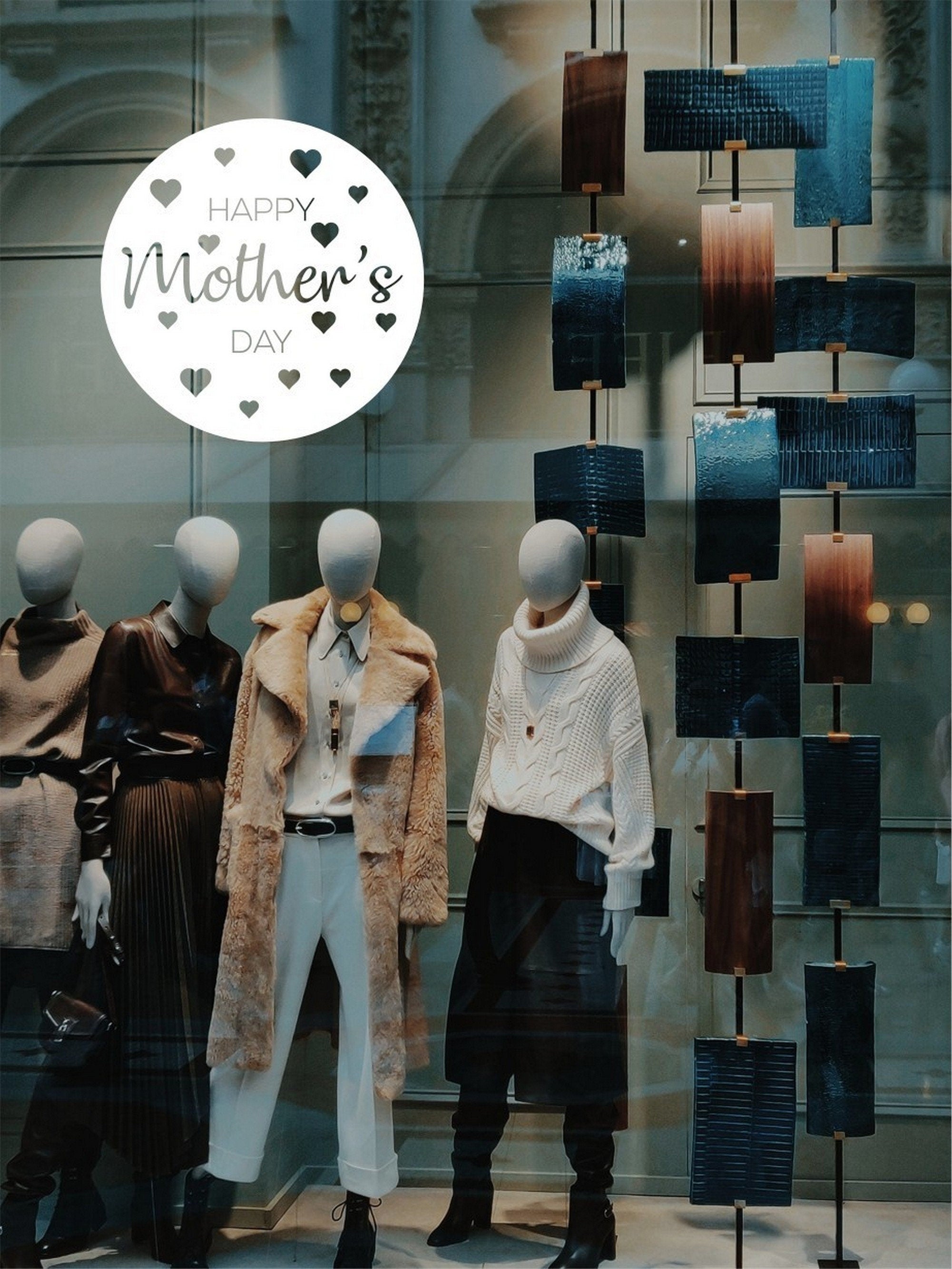 Happy Mother’s Day Window Sticker – Seasonal Display example 4