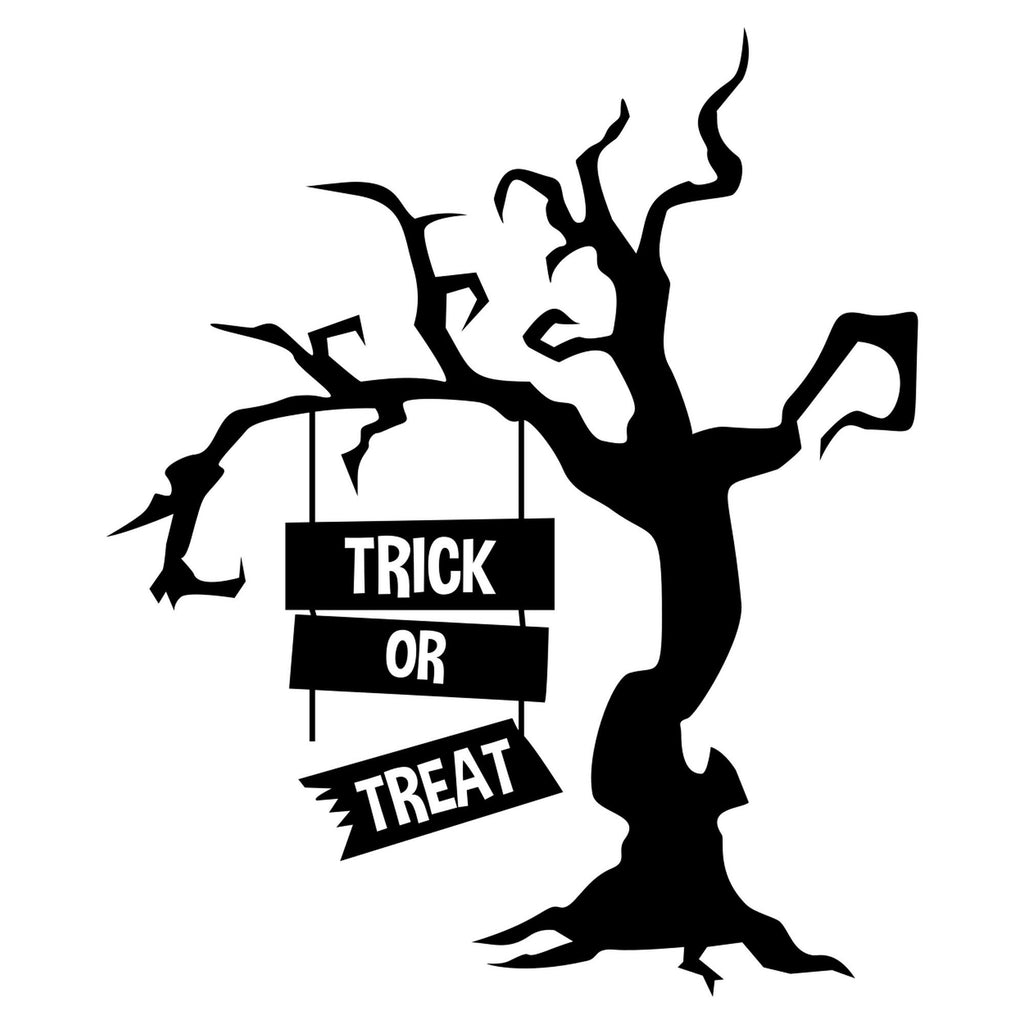 Trick or Treat Creepy Tree Window Sticker product image 4