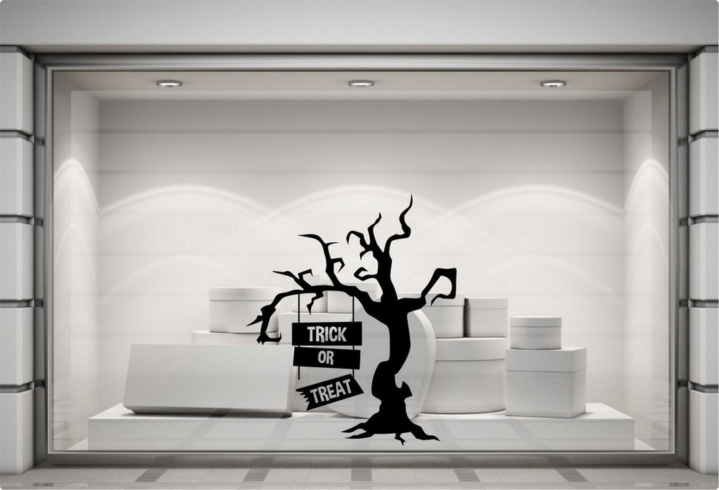 Trick or Treat Creepy Tree Window Sticker product image 6