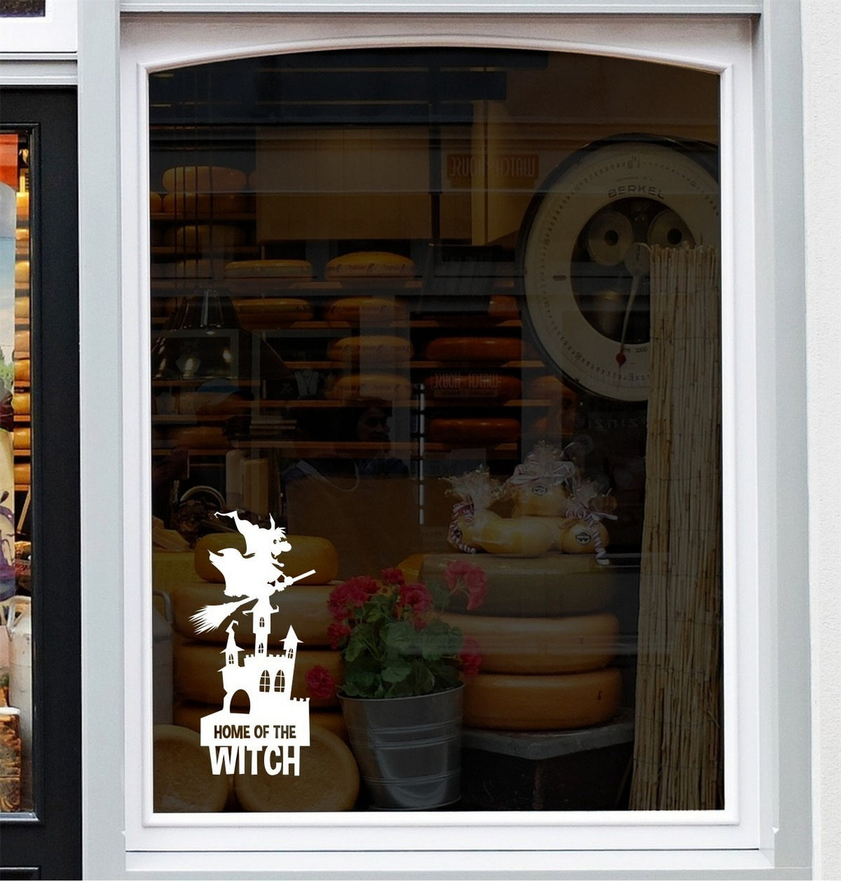 Home of the Witch Halloween Window Sticker product image 4