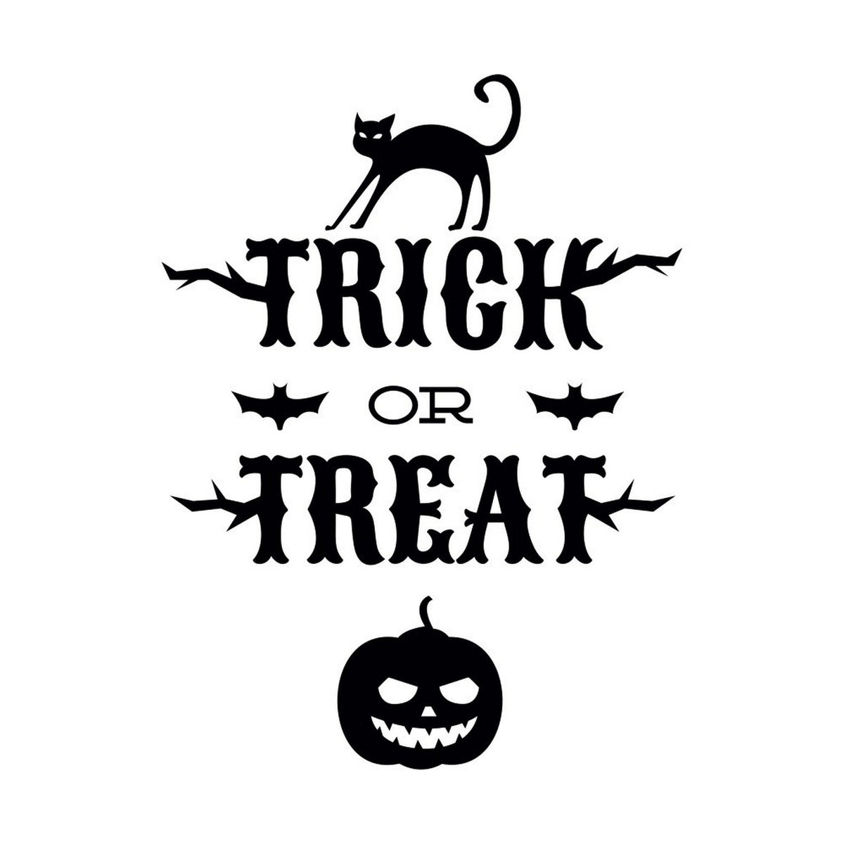 Trick or Treat Halloween Window Sticker product image 3