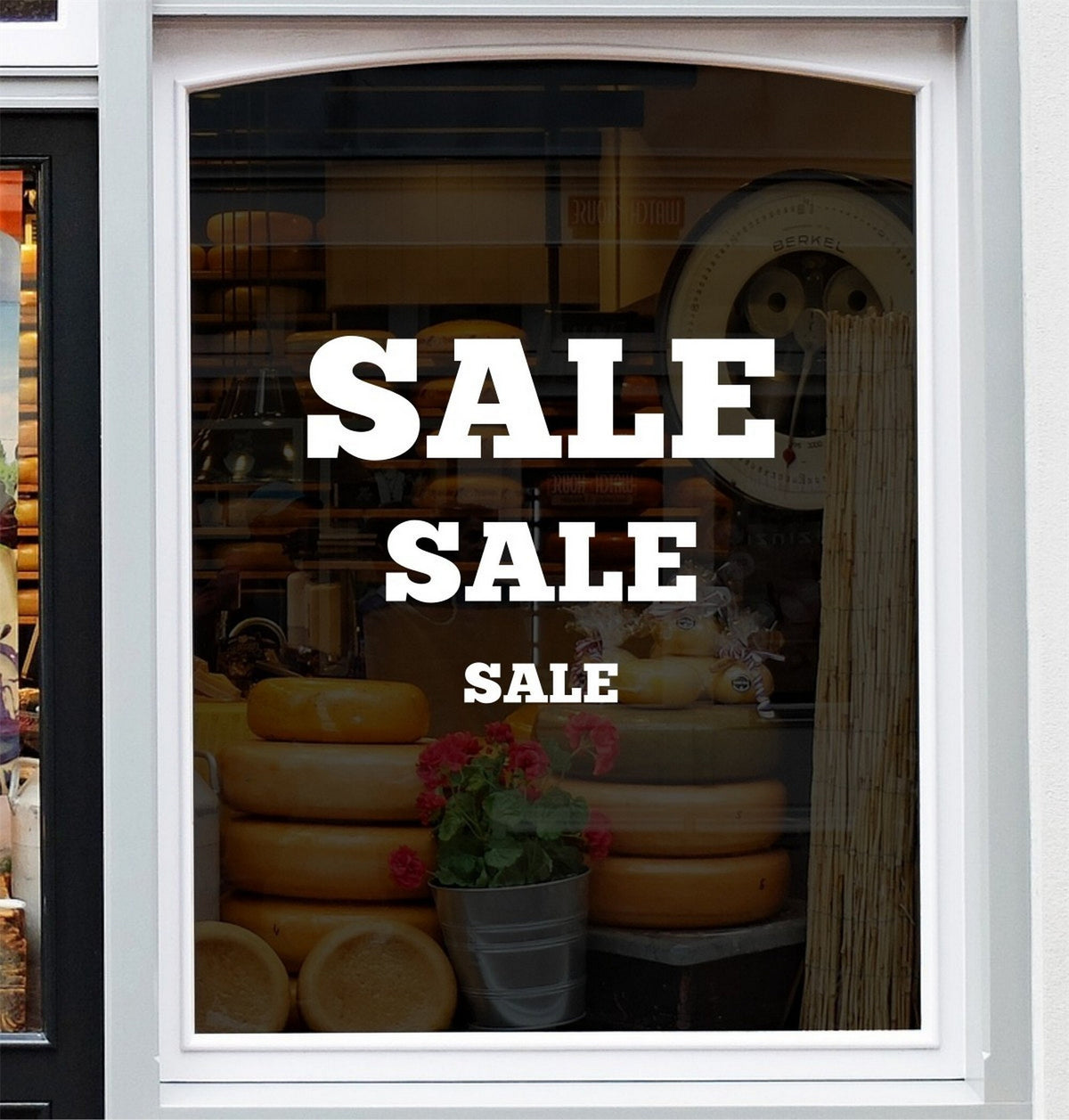 Bold Sale Shop Window Sticker example 4