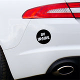 8v Inside Car Sticker