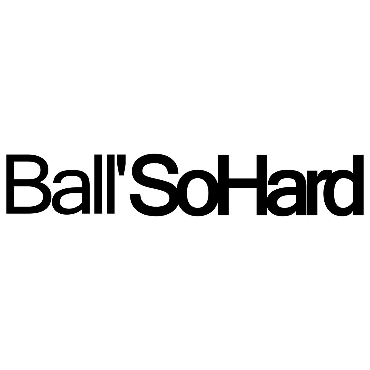 Ball So Hard Car Sticker