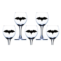 Bat Wine Glass Stickers
