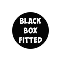 Black box fitted car sticker