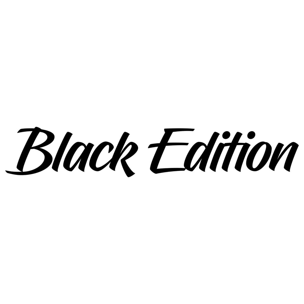 Black Edition Car Sticker Decal