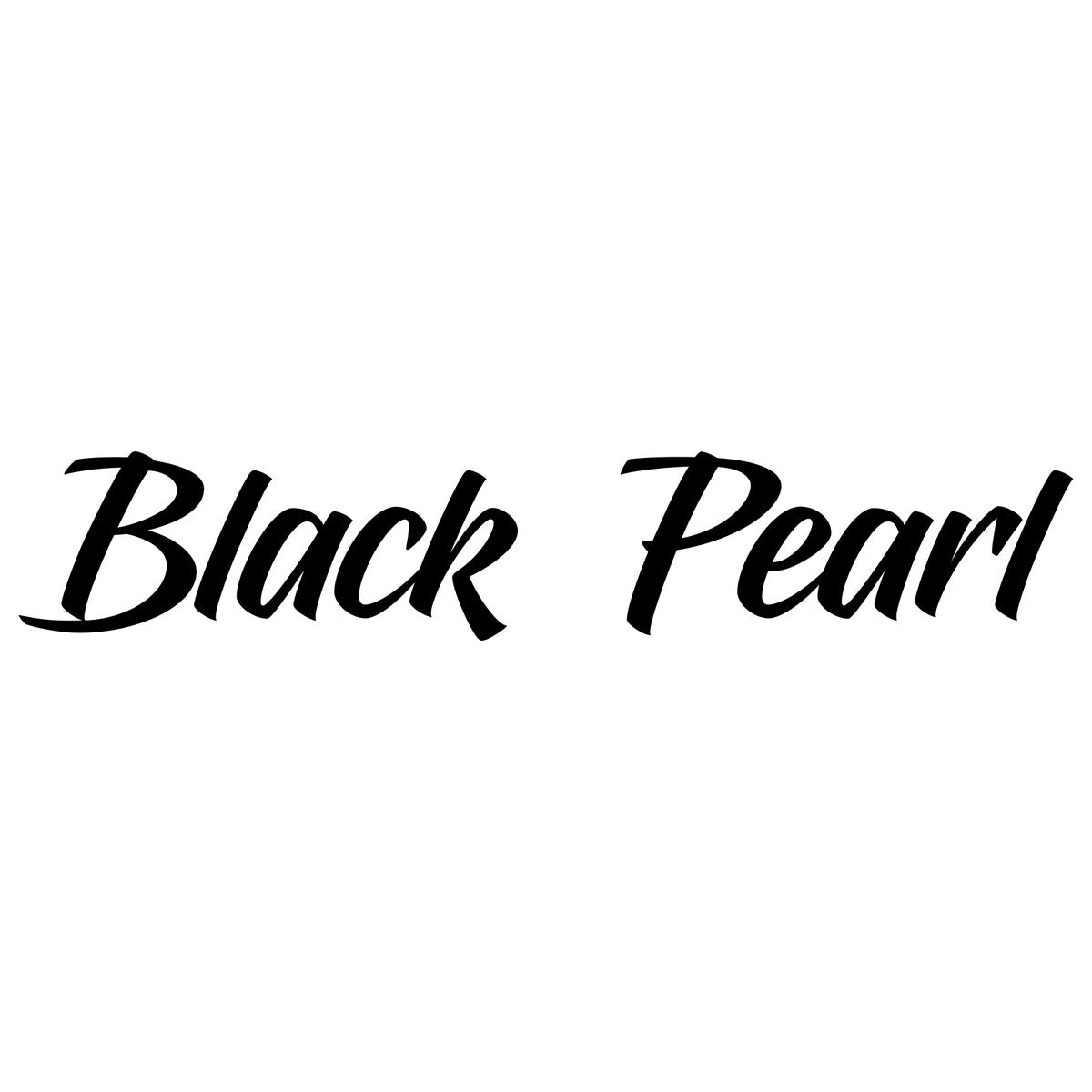 Black Pearl Car Sticker Decal