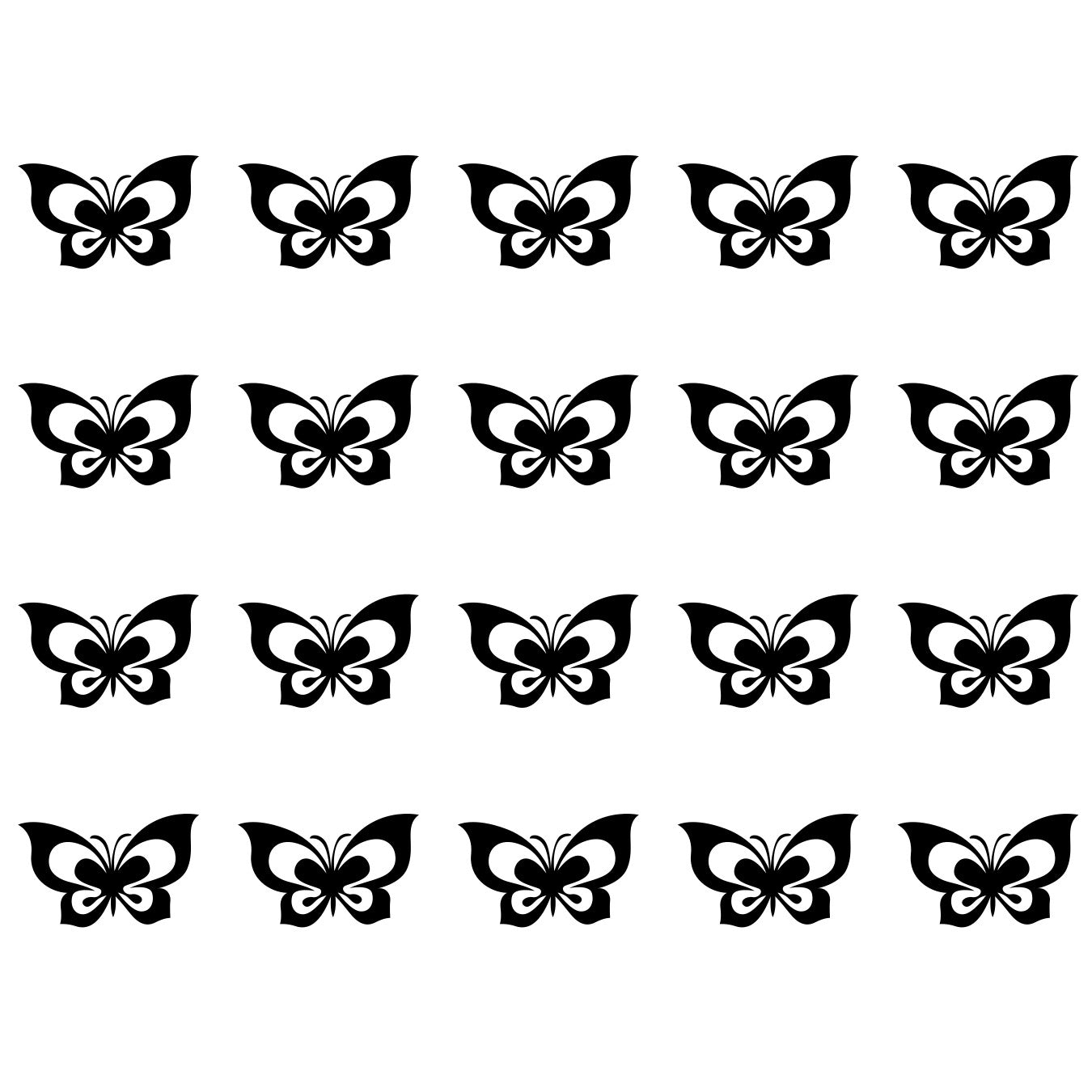 Butterfly Wall Tile Stickers