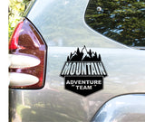 Mountain adventure team decal