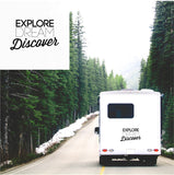 Explore Dream Discover Sticker