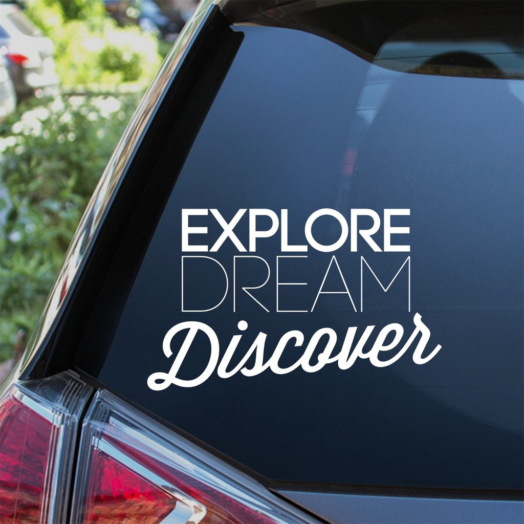 Explore Dream Discover Sticker