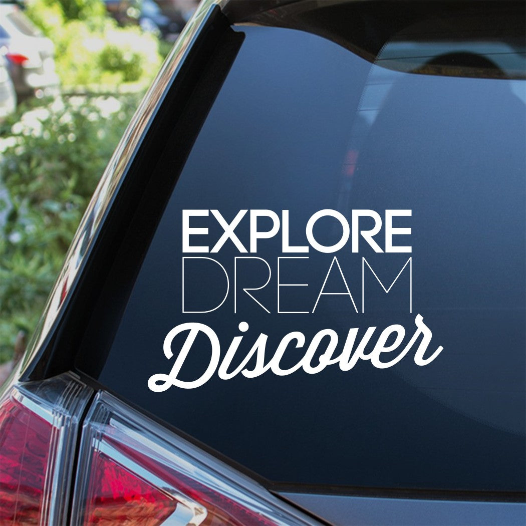 Explore Dream Discover Sticker