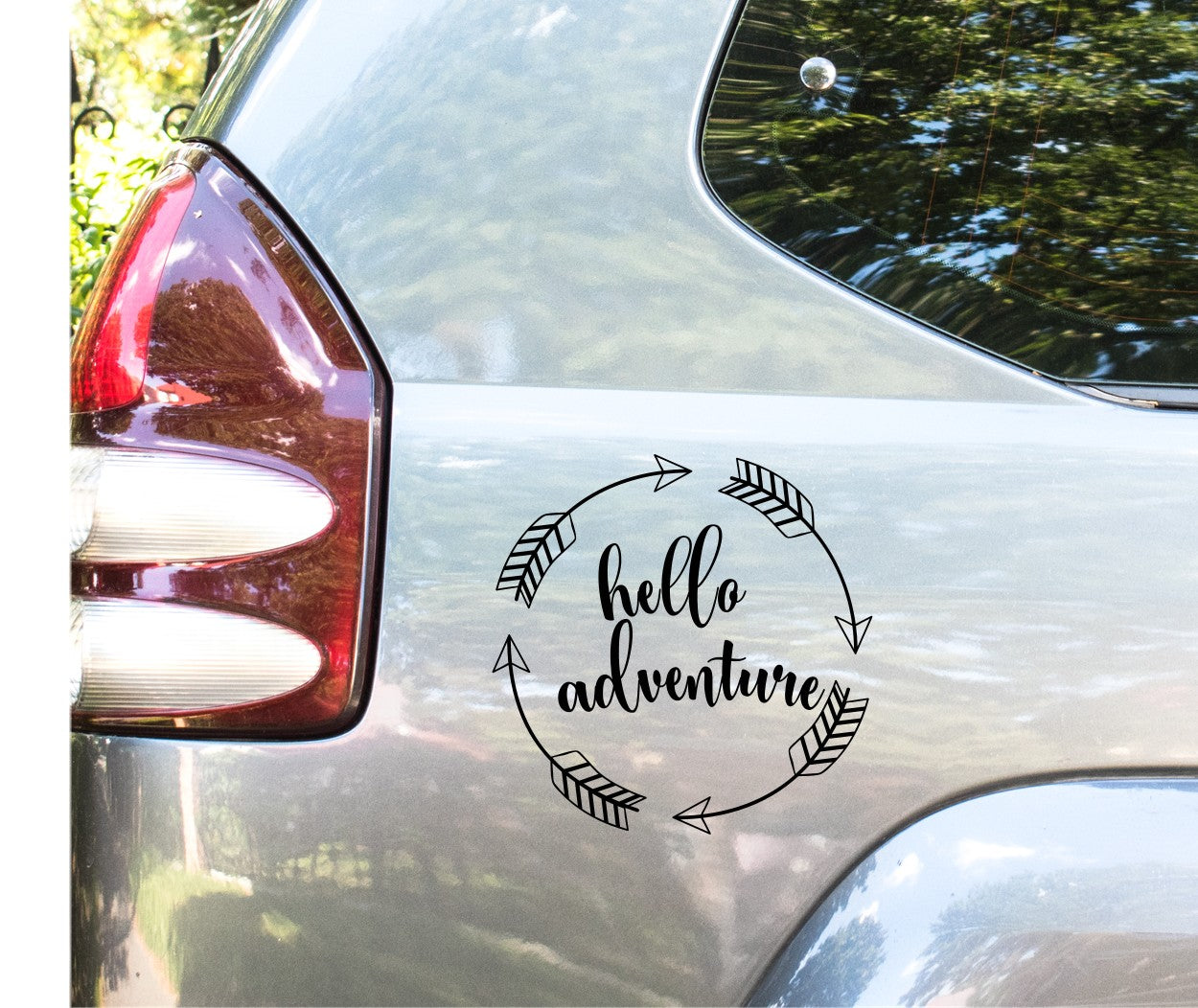Hello Adventure Sticker