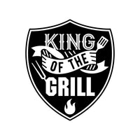 King Of The Grill Caravan Decal