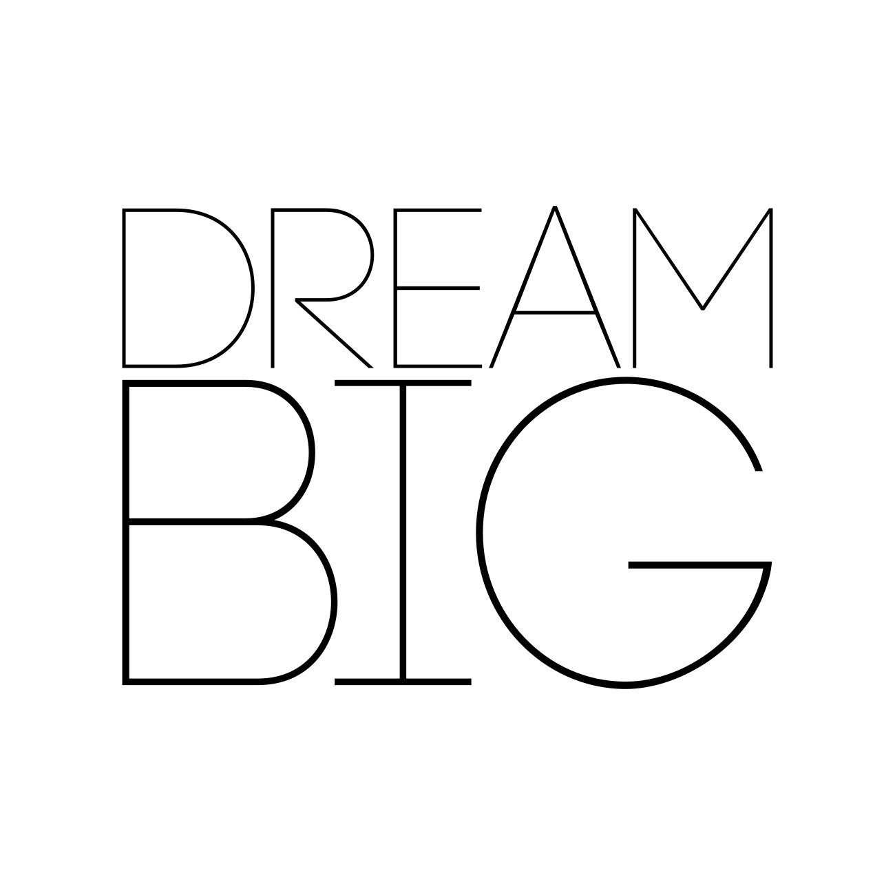 Dream Big Caravan Decal