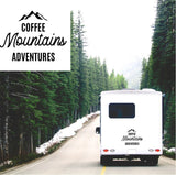 Coffee Mountains Adventures Caravan Sticker